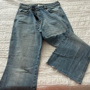 Free People Flair/boot cut Jeans
